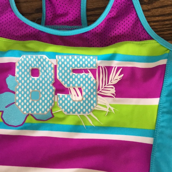 NWT Limited Too Girls One Piece Swimsuit - Picture 2 of 4